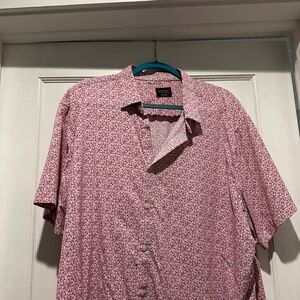 UNTUCKit polo short sleeve - Pink floral